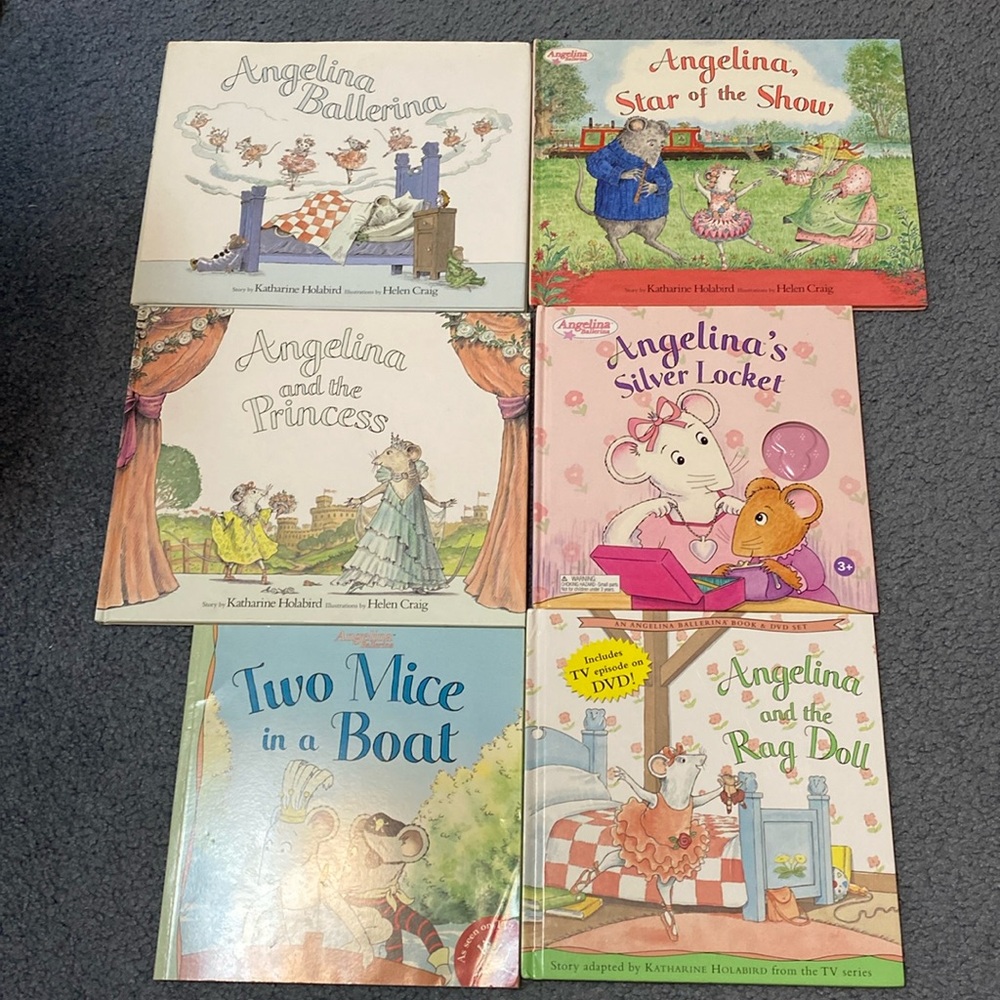 Angelina Ballerina Books